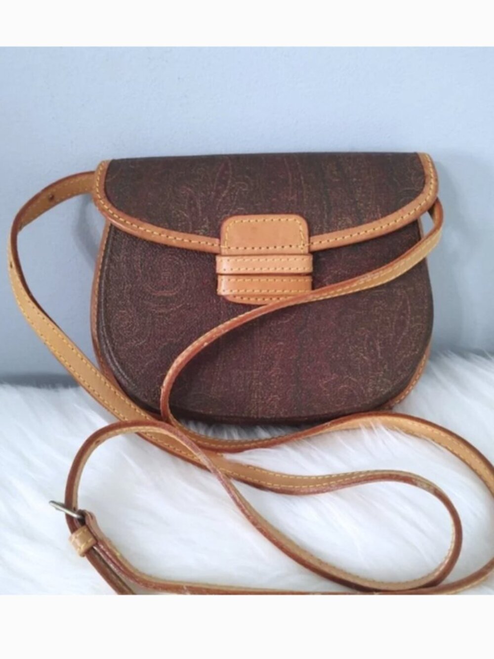 Etro vintage convertible belt bag / crossbody / shoulder bag 90s EUC